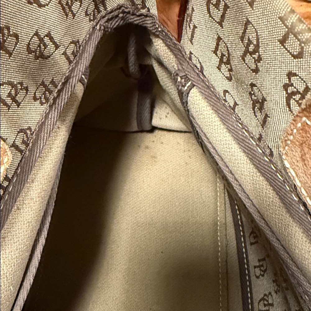 FOR BUNDLE Dooney & Bourke Brown Logo Satchel with Detachable Crossbody Strap - Picture 12 of 12